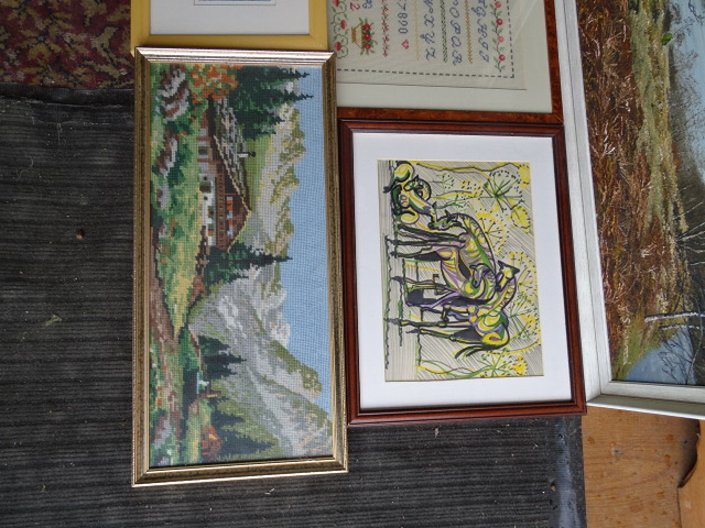 Framed paintings, prints and tapestries - Image 2 of 6