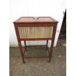 Mahogany? sewing cabinet