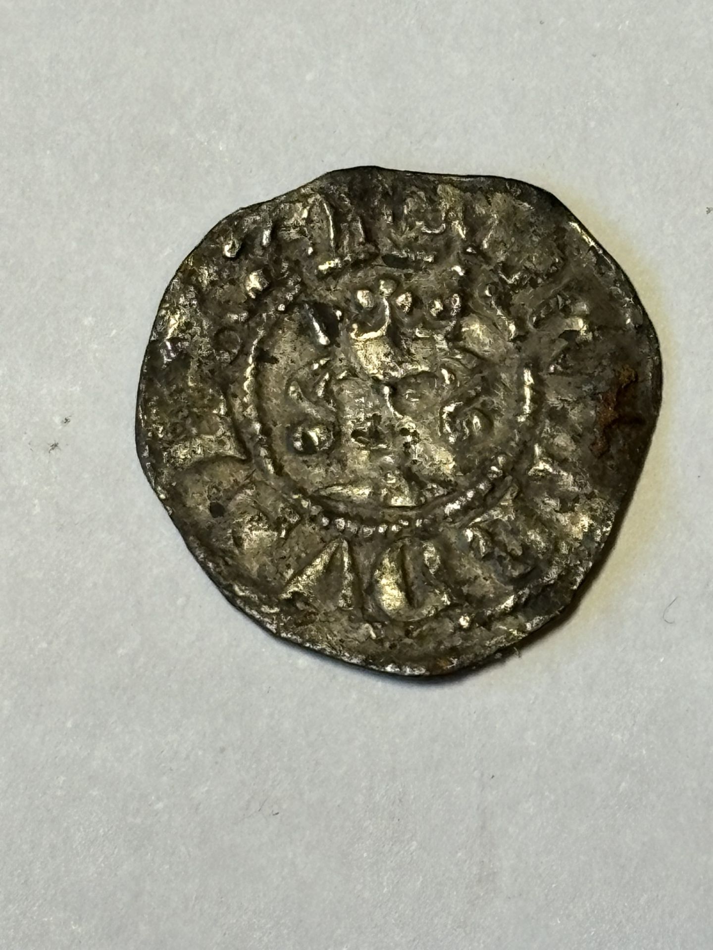 Two English silver Medieval hammered penny coins group (2). Circa 12th Henry III & Edward I - Image 7 of 14