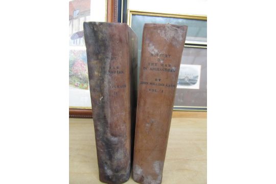 The History of War in Afghanistan in 2 volumes 1851 leather bound. - Image 2 of 7