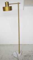 Marble base floor lamp