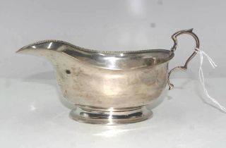 Sterling silver gravy boat