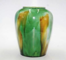Green McHugh pottery vase