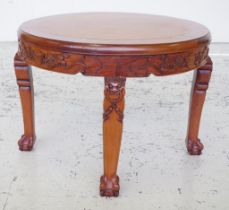 Chinese hardwood occasional table