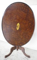 Victorian tilt top occasional table
