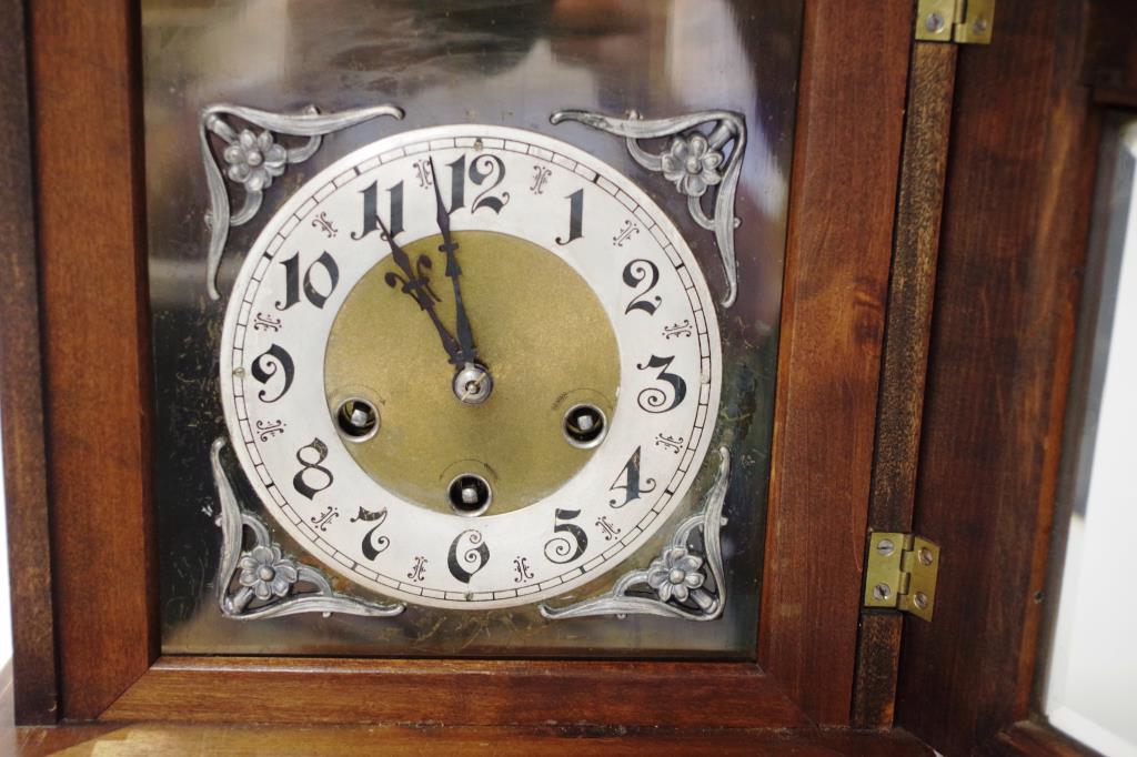 Antique Junghans bracket clock - Image 3 of 6