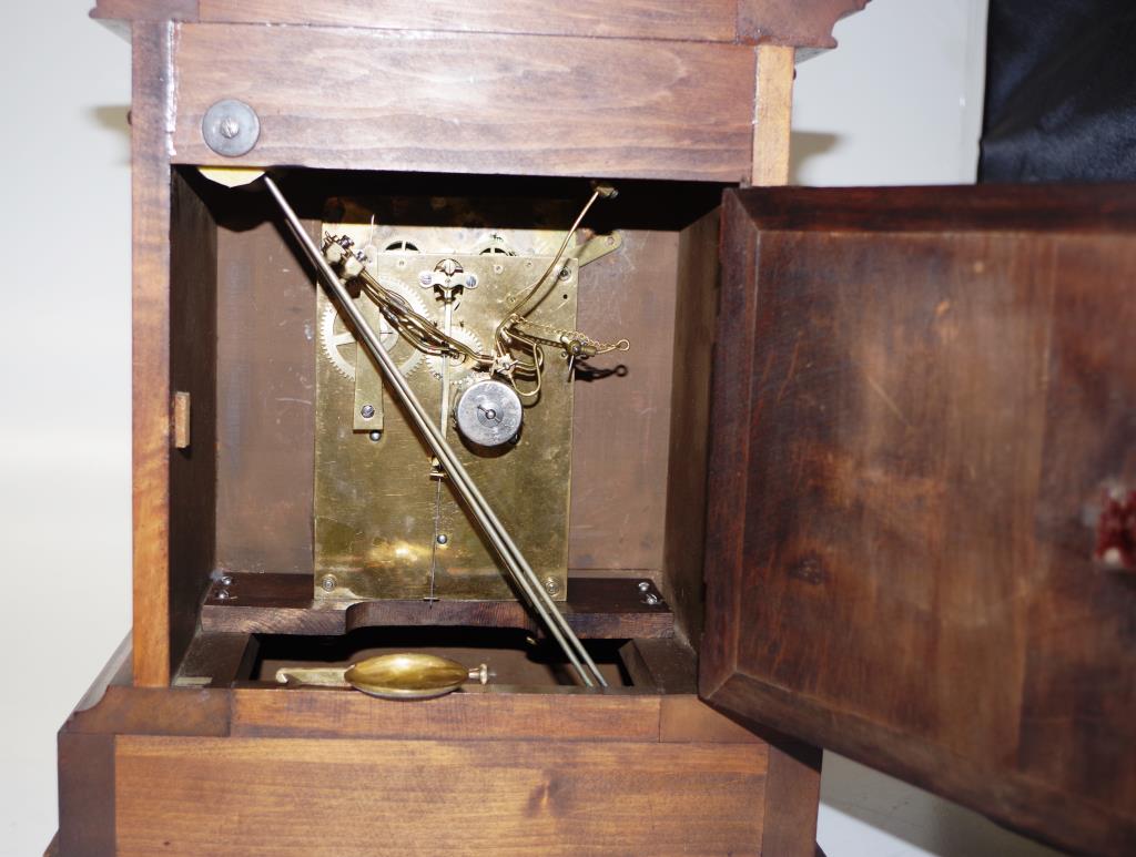 Antique Junghans bracket clock - Image 6 of 6