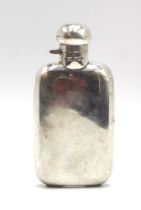 Sterling silver whisky flask