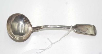 George III sterling silver sauce ladle