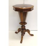 Good Victorian fitted sewing table