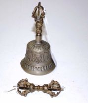 Tibetan Buddhist ceremonial bell