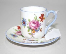 Shelley miniature cup and saucer