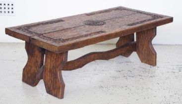 Rustic Spanish style coffee table