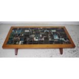Mid century Tasmanian oak coffee table
