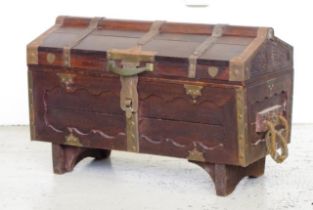 Antique style ship's trunk