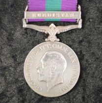 General Service 1918 Medal Kurdistan Bar