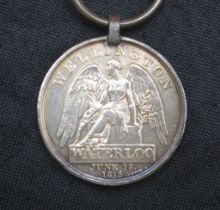 British Waterloo 1815 Medal - James Hill