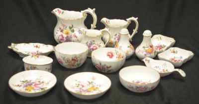 Group Royal Crown Derby 'Derby Posies' tableware