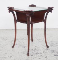 Italian 2 tier occasional table
