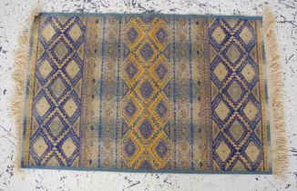 Small Middle Eastern silk rug