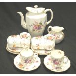 Royal Crown Derby 'Derby Roses' coffee set