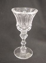 Eight Waterford Crystal 'Royal Tara' port glasses