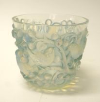 Renee Lalique "Avallon" opalescent vase