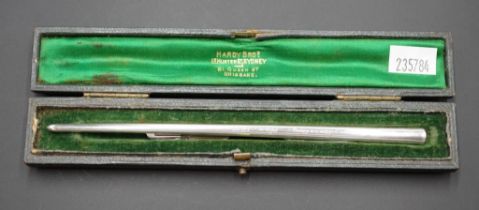 Cased vintage Sampson Mordan silver dip-in pen