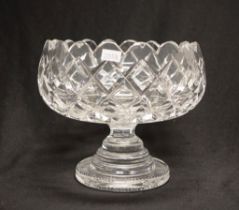 Good cut crystal compote