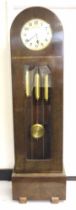 Art Deco long case clock