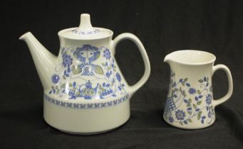 Lotte Norway ceramic teapot & cream jug