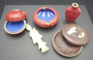 Group of various Oriental trinkets