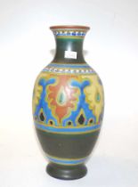 Gouda 'Emmy' painted ceramic table vase