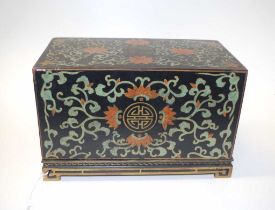 Chinese table top chest of drawers