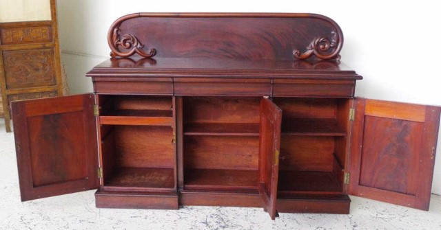 Australian Colonial cedar sideboard A. Lenehan - Image 4 of 8