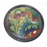 Good Gouda circular high glaze display plate