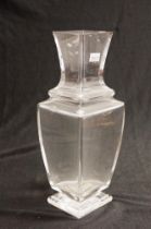 Baccarat France glass vase