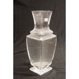 Baccarat France glass vase
