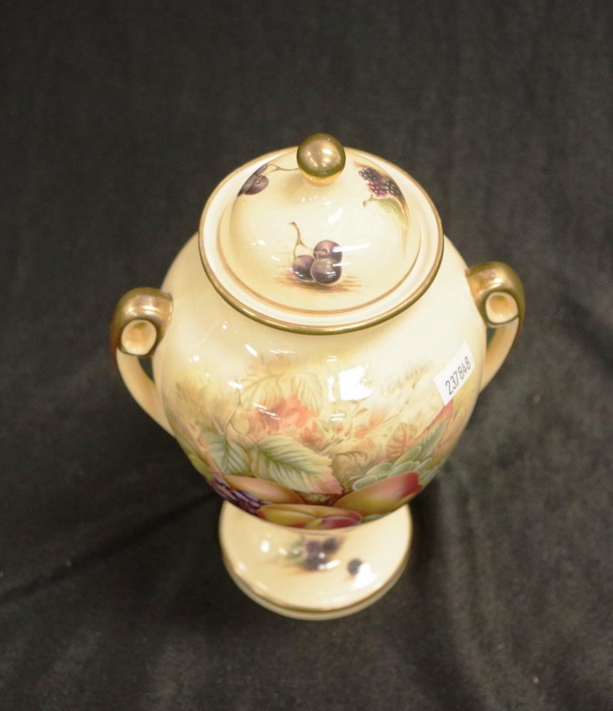 Aynsley "Orchid gold" lidded urn - Image 3 of 4