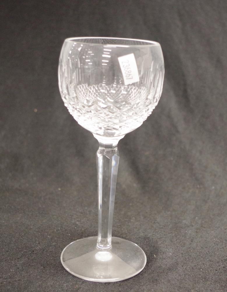 Ten Waterford crystal "Colleen" hock glasses - Image 4 of 5
