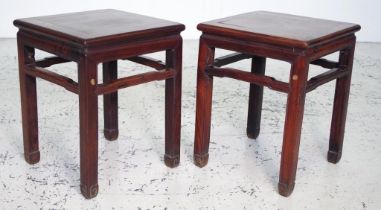 Pair of antique Chinese rosewood tables