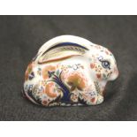 Royal Crown Derby "Bloor bunny" paperweight