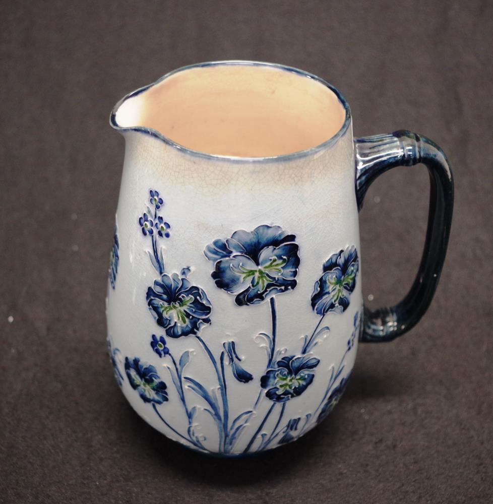 William Moorcroft MacIntyre Florian ware jug - Image 3 of 4