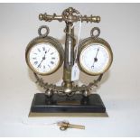 Nautical theme desk clock /thermometer /barometer