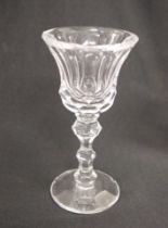 Eight Waterford Crystal 'Royal Tara' port glasses