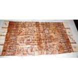 Large Tongan tapa cloth