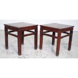 Pair of antique Chinese rosewood tables