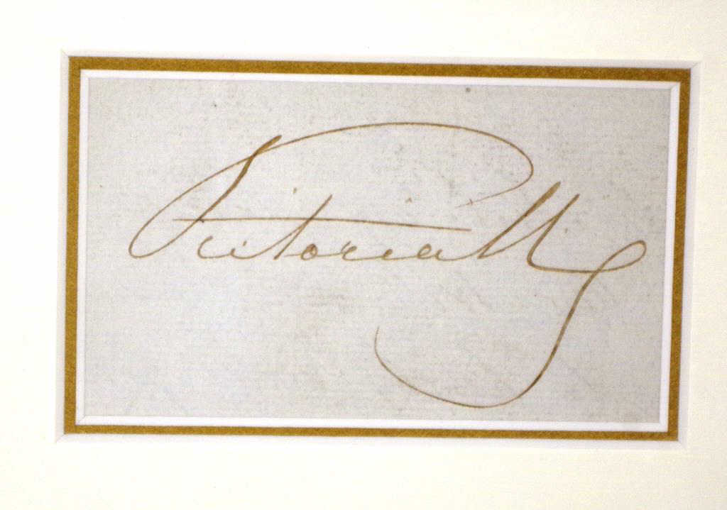 Original Queen Victoria signature - Image 4 of 6