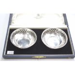 Pair of Hardy Bros Australian stg silver dishes