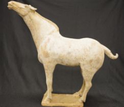 Chinese Tang earthenware figure of a horse